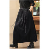 Falda Maxi de Pana Cassia