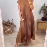Vestido Plisado Elegante Grazia