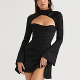 Vestido Corto Drapeado Remi ™