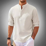 Camisa de Lino Henley Bellagio
