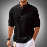 Camisa de Lino Henley Bellagio
