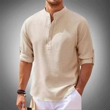 Camisa de Lino Henley Bellagio