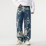 Jeans de Mezclilla Mosaic