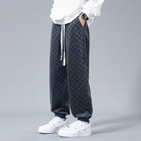 Joggers de Pana a Cuadros Andre