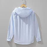 Camisa con Capucha de Lino Chelsea