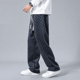 Joggers de Pana a Cuadros Lusso