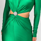 Vestido Elegante Pamela™ con Broche