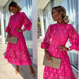 Vestido Moderno de Encaje Melina