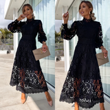 Vestido Moderno de Encaje Melina