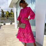 Vestido Moderno de Encaje Melina