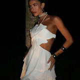 Vestido Halter de Flores Nina™