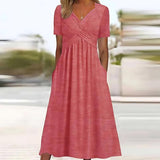 Vestido Midi Casual Birgitte