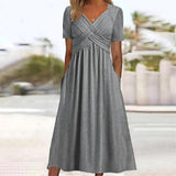 Vestido Midi Casual Birgitte