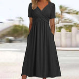 Vestido Midi Casual Birgitte