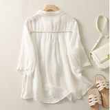 Blusa Acampanada Laurienne™ con Botones