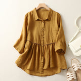 Blusa Acampanada Laurienne™ con Botones