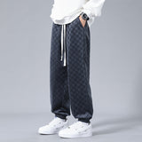 Pantalones de Sudadera de Pana a Cuadros