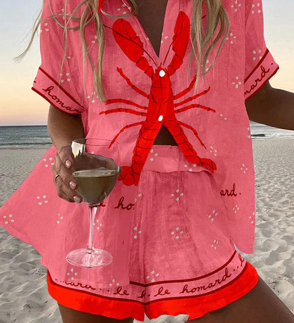 Conjunto Corto Ligero de Verano Jorelle