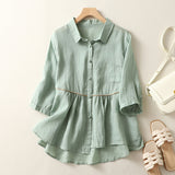 Blusa Acampanada Laurienne™ con Botones