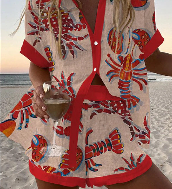 Conjunto Corto Ligero de Verano Jorelle