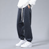 Joggers de Pana a Cuadros Andre