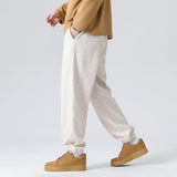 Pantalones de Sudadera de Pana a Cuadros