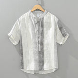 Camiseta Henley de Mosaico