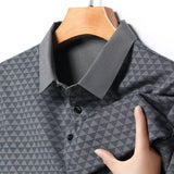 Camisa Polo de Seda Fría Premium Ridge