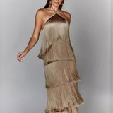 Vestido Elegante de Borlas Susan™