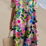 Vestido Colorido Martina de Primavera/Verano