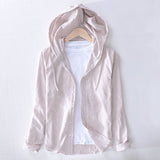 Sudadera con Capucha de Lino Premium Cambridge