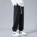Joggers de Pana a Cuadros Andre