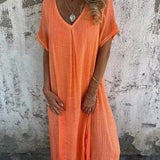 Vestido Naia™ de Cuello en V