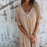 Vestido Naia™ de Cuello en V