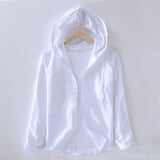 Sudadera con Capucha de Lino Premium Cambridge