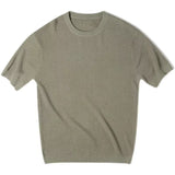 Camiseta de Punto Oversized Estilo Universitario