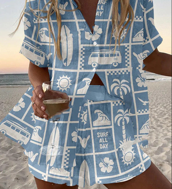 Conjunto Corto Ligero de Verano Jorelle