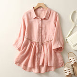 Blusa Acampanada Laurienne™ con Botones