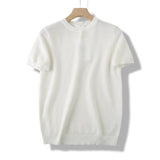 Camiseta de Punto Oversized Estilo Universitario