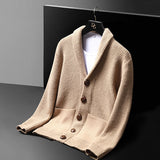 Cardigan de Lana Universitario