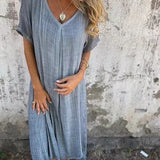 Vestido Naia™ de Cuello en V