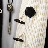 Cardigan de Punto Patchwork