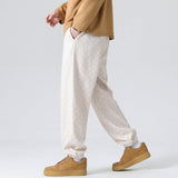 Joggers de Pana a Cuadros Andre