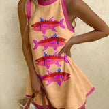 Vestido Corto Ligero Orvienne para Mujer