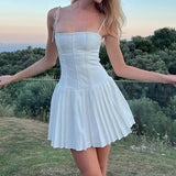 Vestido Corto y Plisado Francesca™