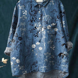 Blusa Clásica con Estampado Floral Laura™