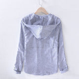 Sudadera con Capucha de Lino Premium Cambridge