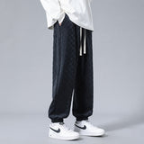 Pantalones de Sudadera de Pana a Cuadros