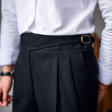 Pantalones Ajustados de Cuadros Hewis