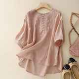 Blusa Bordada Laurienne™ con Botones